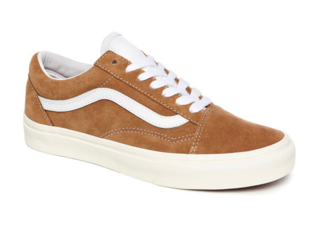 vans pig suede old skool brown