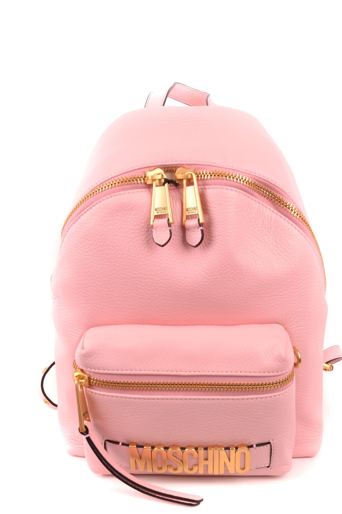 moschino pink backpack