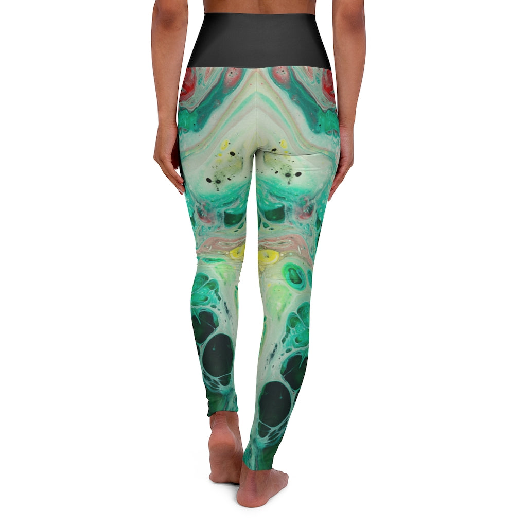 Funky Fish - Women's Yoga Leggings - Cameron Creations Ltd.