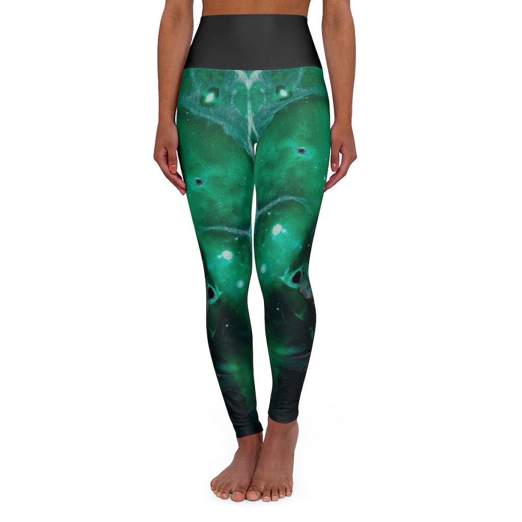 Up Close - Women's Yoga Leggings - Cameron Creations Ltd.