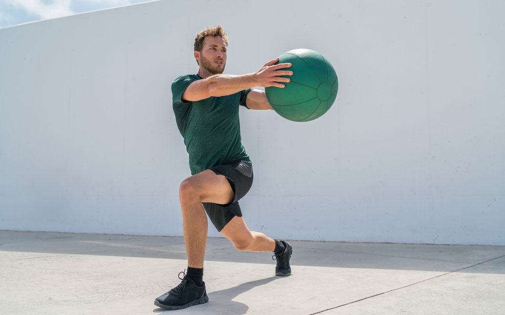 Yoga-Ball-Übungen