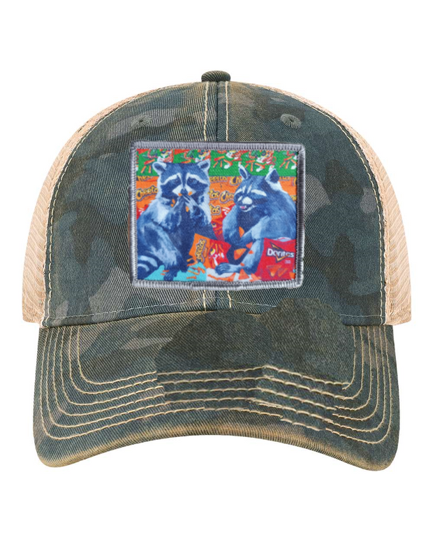 navy camo hats