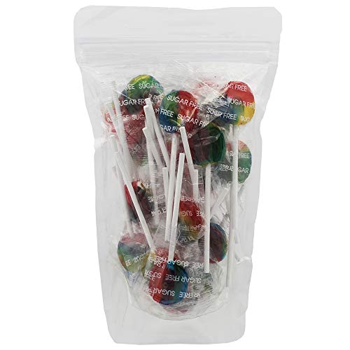 Lollipops Suckers, Sugar-Free, Pediatric Rainbow, Tooty Fruity Flavor ...
