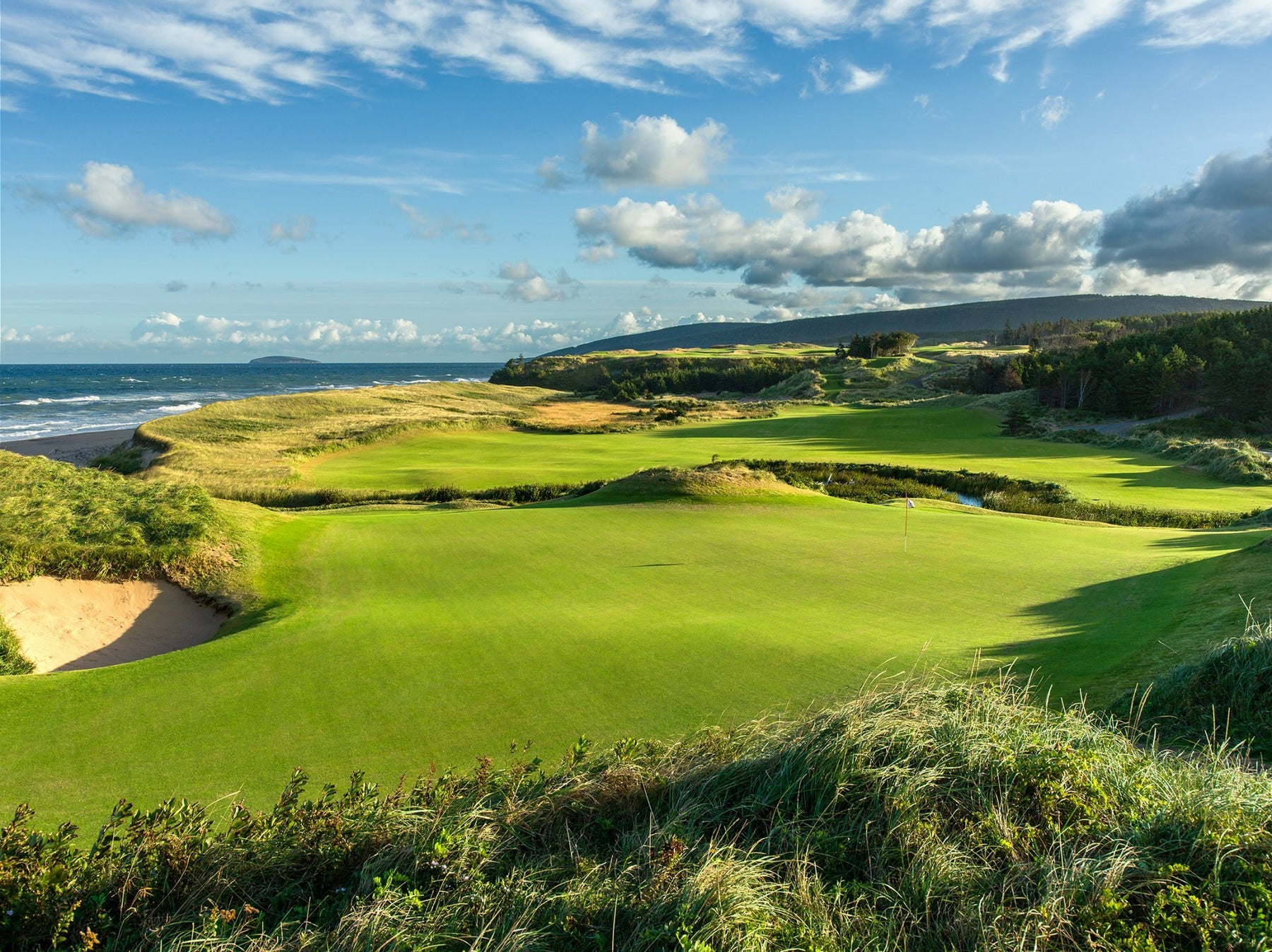 2nd Hole, Cabot Cliffs Evan Schiller Photography