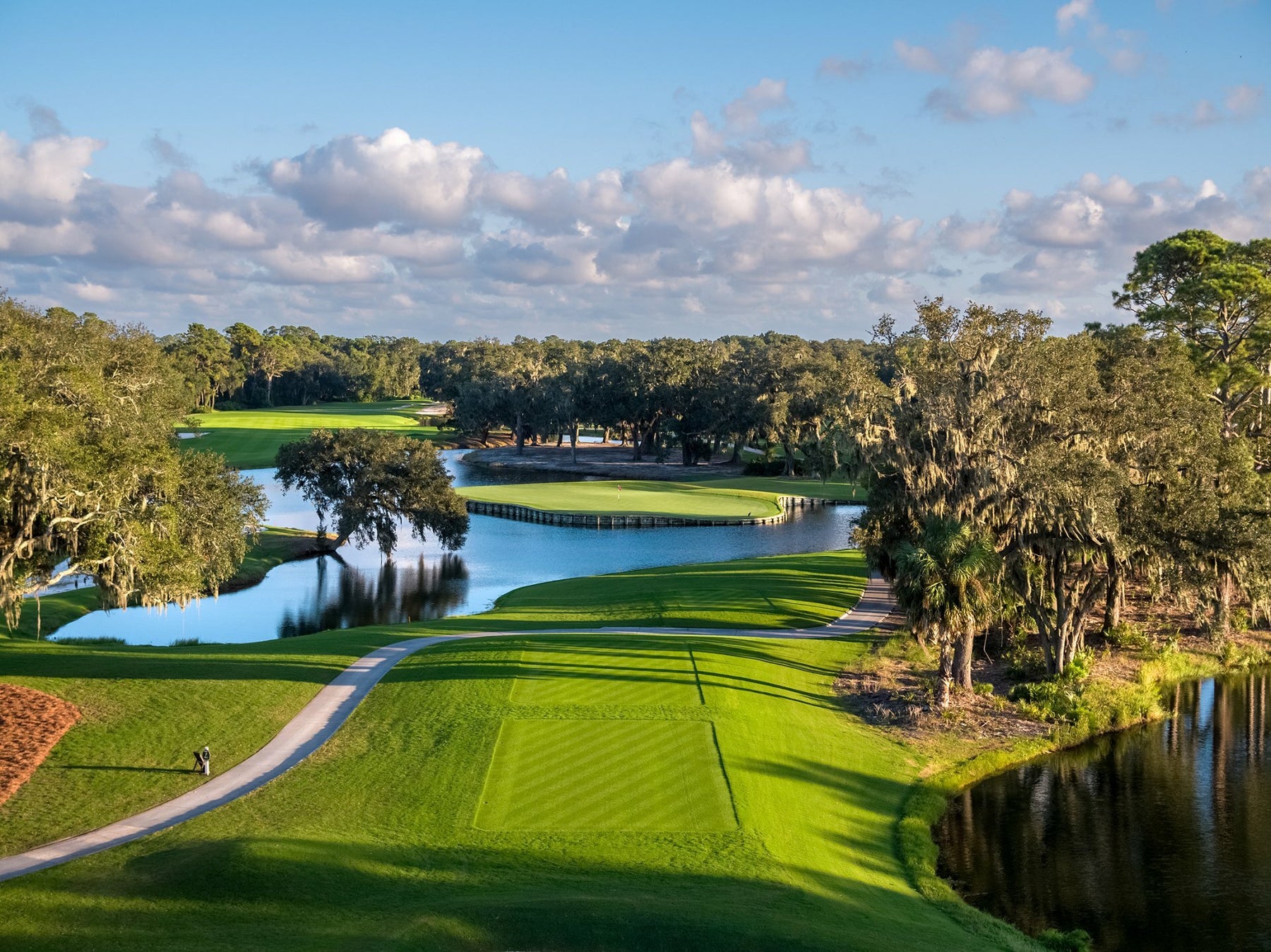 7th Hole, Plantation Course at Sea Island Evan Schiller Photography