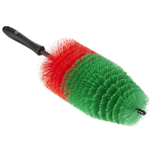 Vikan | Ultra-Slim Cleaning Brush with Long Handle Green