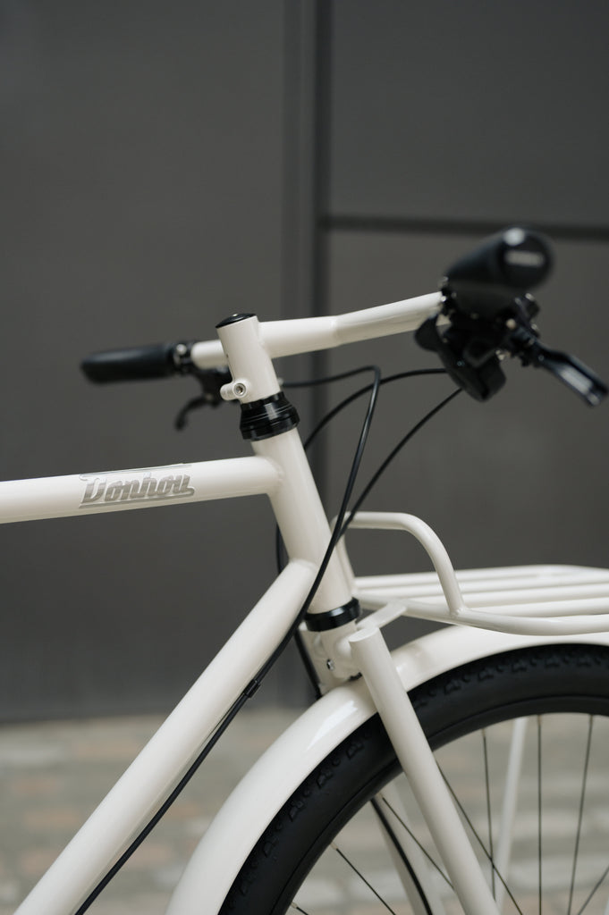 Brooks Donhou White Utility Urban Bike