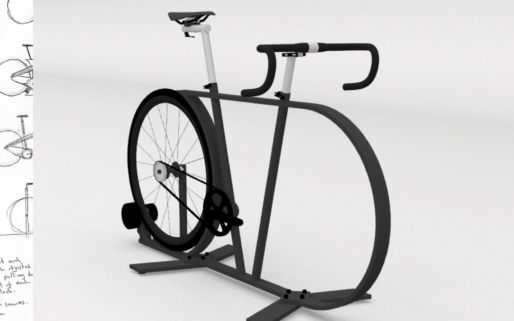 Rapha fit bike rhino render