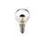 LED Filament Kopfspiegellampe, Silber, E14, Dimmbar