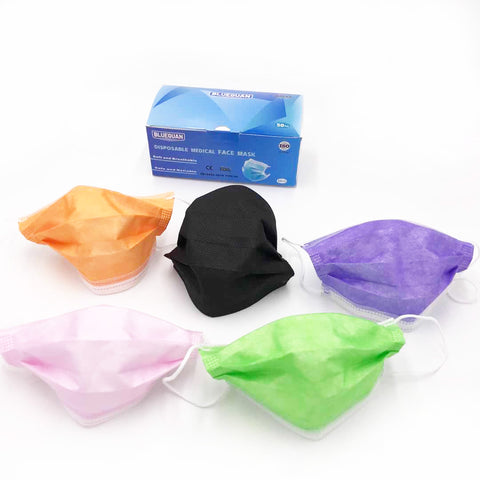 FDA / CE approved Disposable Medical Face Mask, 3 Layers, 50pcs/box, www.betterlifemart.com