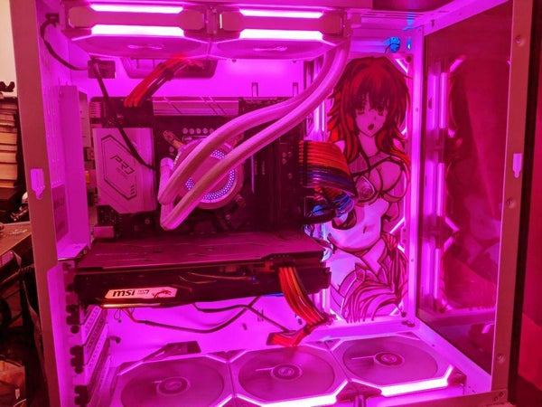 Anime gaming force  Micro Center Build