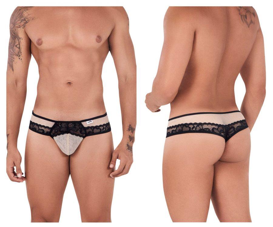 CandyMan 99516 Mesh-Lace Thongs Mens Underwear Johnnies Closet