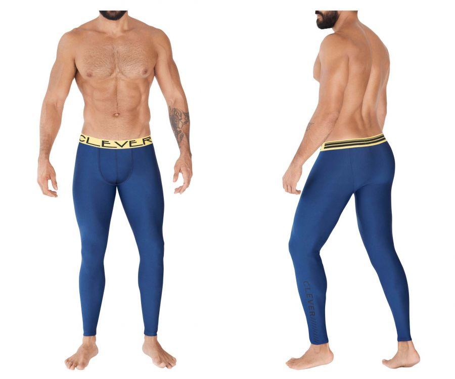 Clever 0372 Ideal Athletic Pants Dark Blue Mens Underwear Johnnies Closet