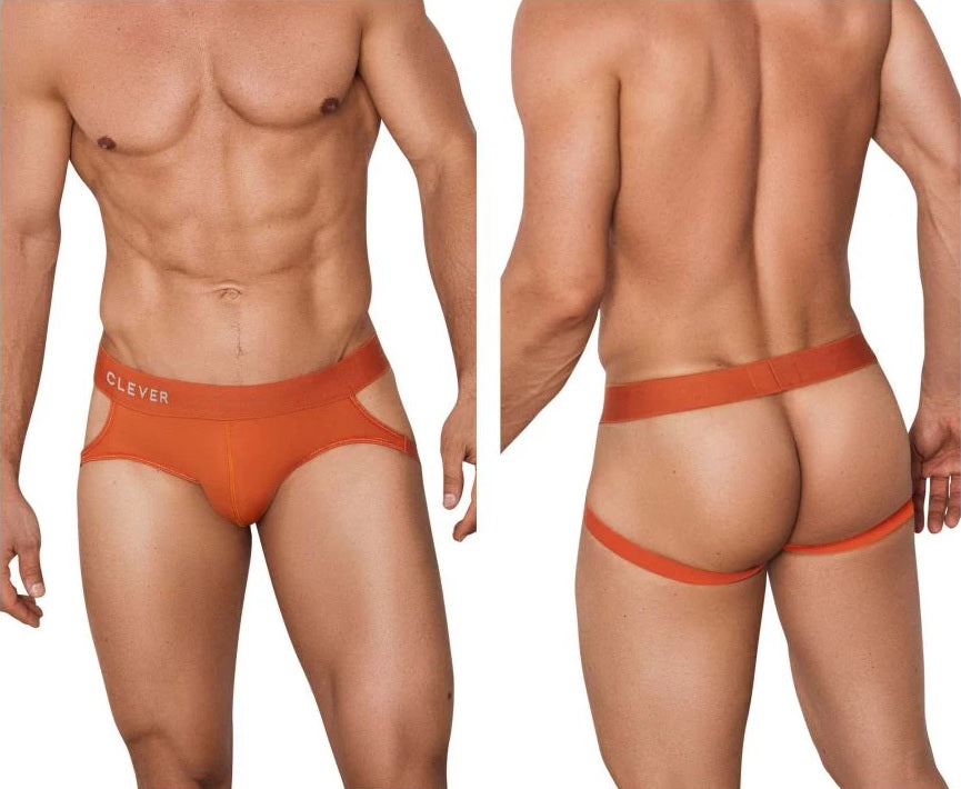 Clever 0902 Lighting Jockstrap Ochre Mens Underwear Johnnies Closet