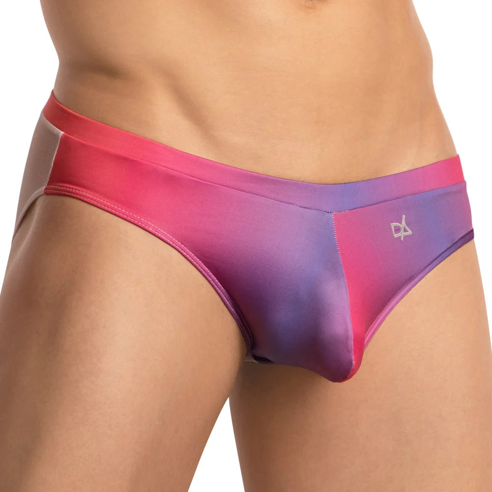 Daniel Alexander DAI093 Color Slash Sheer Back Bikini for Men Johnnies Closet