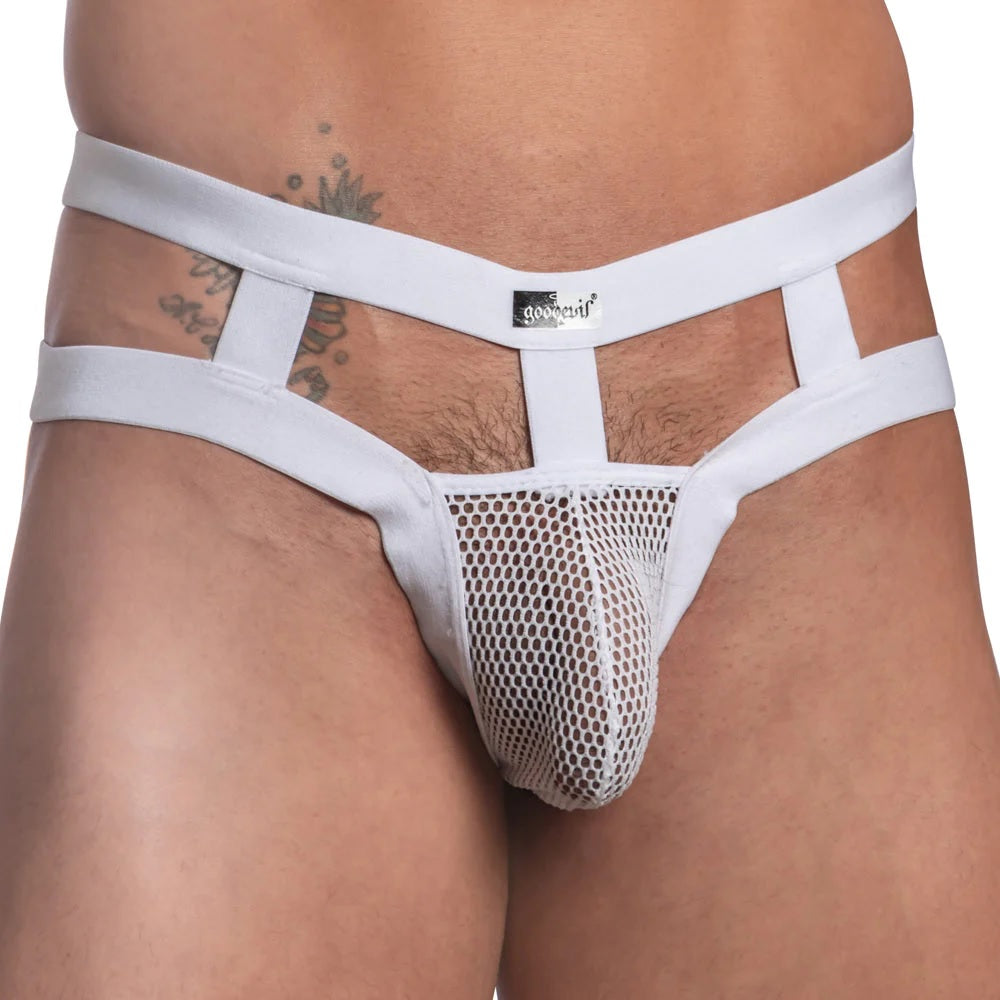 Good Devil GDK064 Thongs T-Back Sheer Underwear for Men Johnnies Closet