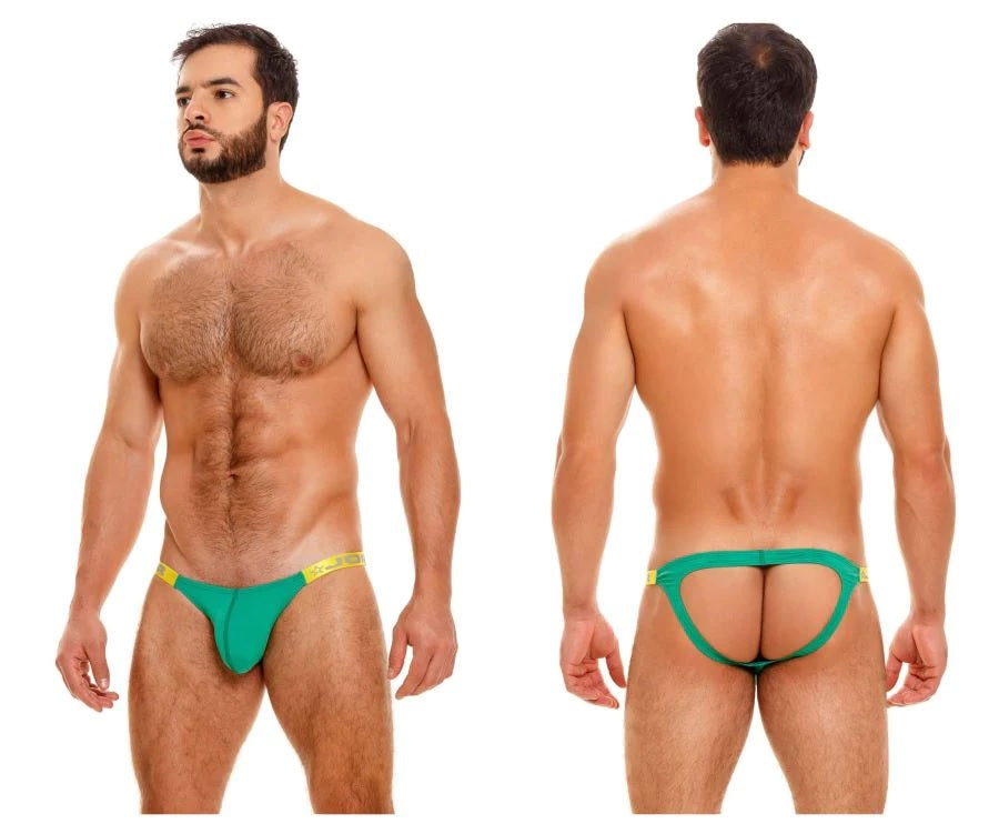 JOR 1731 Dante Jockstrap Green Mens Underwear Johnnies Closet