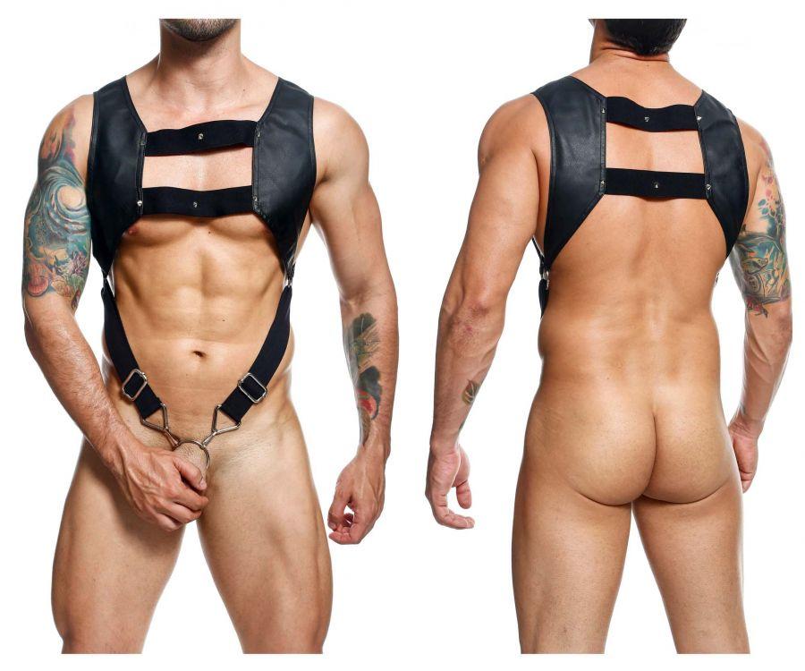 MaleBasics DMBL08 DNGEON Croptop Cockring Harness Johnnies Closet