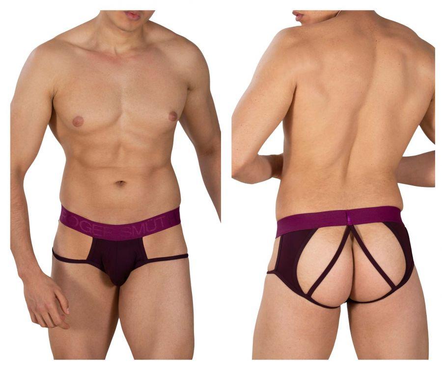 Roger Smuth RS031 Jockstrap Burgundy Mens Underwear Johnnies Closet