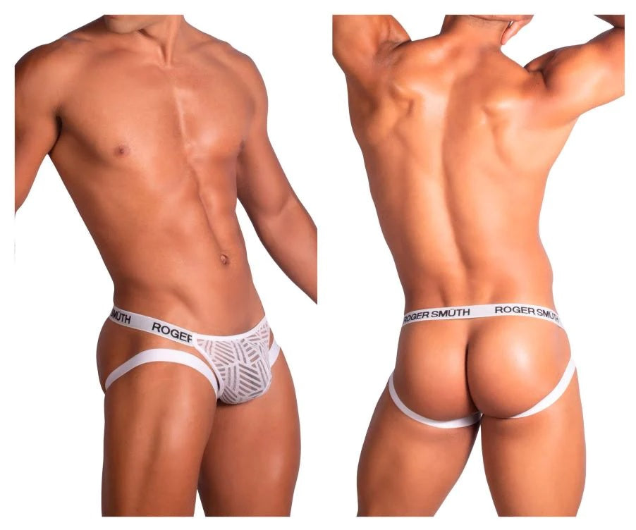 Roger Smuth RS066 Jockstrap White Mens Underwear Johnnies Closet