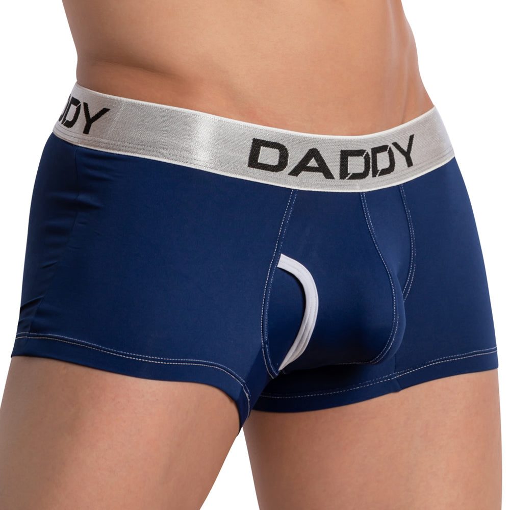 Daddy DDG015 Comfy Workout Boxer Brief Mens Underwear Black Plus Sizes