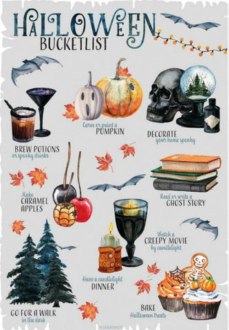 halloween bucket list