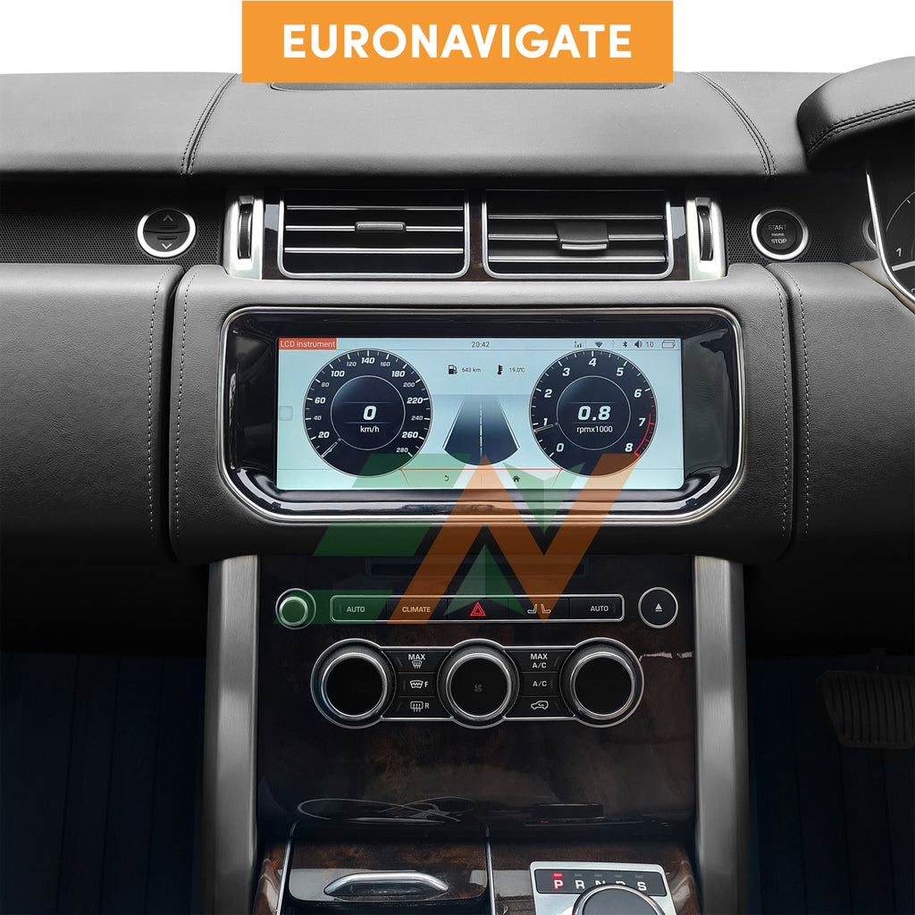 Upgrade your Range Rover L405 with Euronavigate's 10.25-inch Android Touch Screen Interface