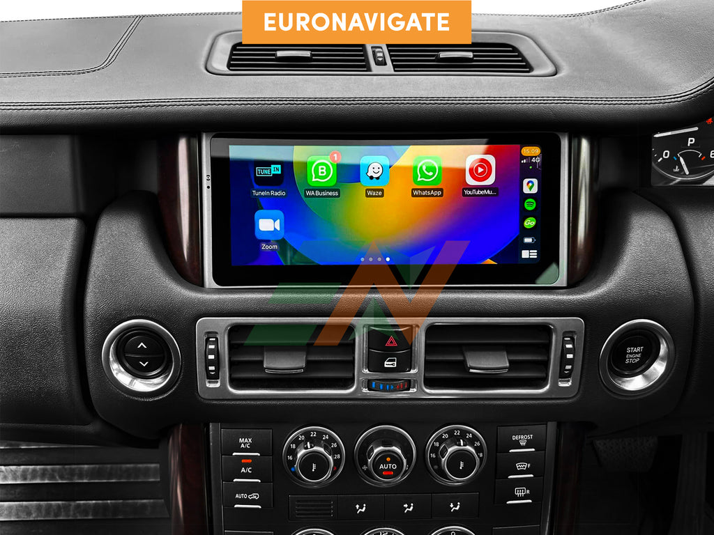 Euronavigate 12.0 Android 10.25 Infotainment Upgrade For Range Rover Vogue L322