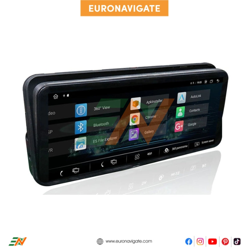 Upgrade your drive with the Euronavigate 12.3-inch Rotatable Android Head Unit, delivering a perfect combination of style and functionality for your Range Rover Sport L494.