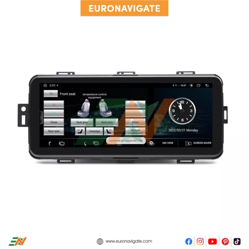 Elevate every journey with the Euronavigate 12.3-inch Rotatable Head Unit, redefining the driving experience for your Range Rover Vogue L405 with style and functionality.