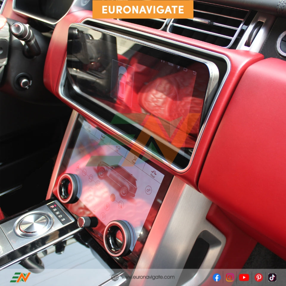 Elevate your driving experience with the Euronavigate 12.3-inch Rotatable Android Head Unit, designed to bring innovation to your Land Rover Range Rover Vogue L405.
