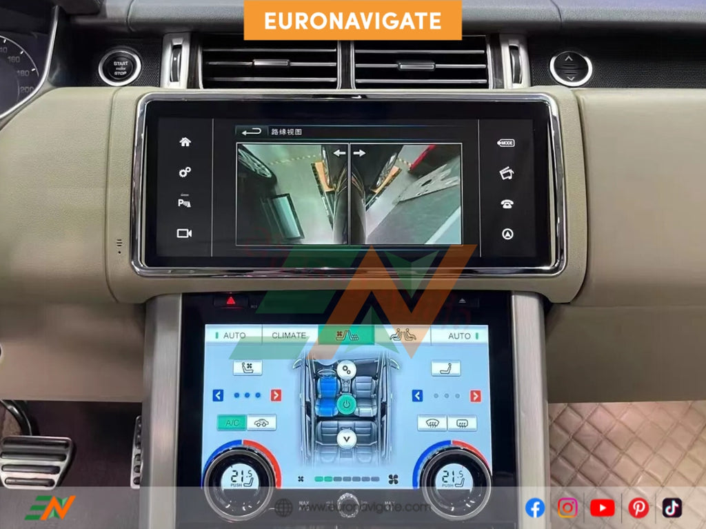 ransform your Range Rover Sport L494 with the ultimate upgrade: a 12.3-inch touchscreen. Enjoy seamless wireless connectivity, detailed maps, smooth performance, and OEM compatibility.