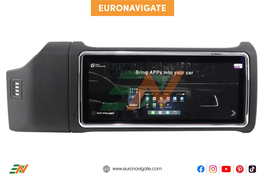 Enhance your vehicle with Euronavigate's seamless infotainment upgrades, including the 12.3-inch Android display for the Range Rover Vogue L405. Enjoy powerful features, luxurious design, and free shipping. Premium technology for luxury cars is now accessible with Euronavigate.