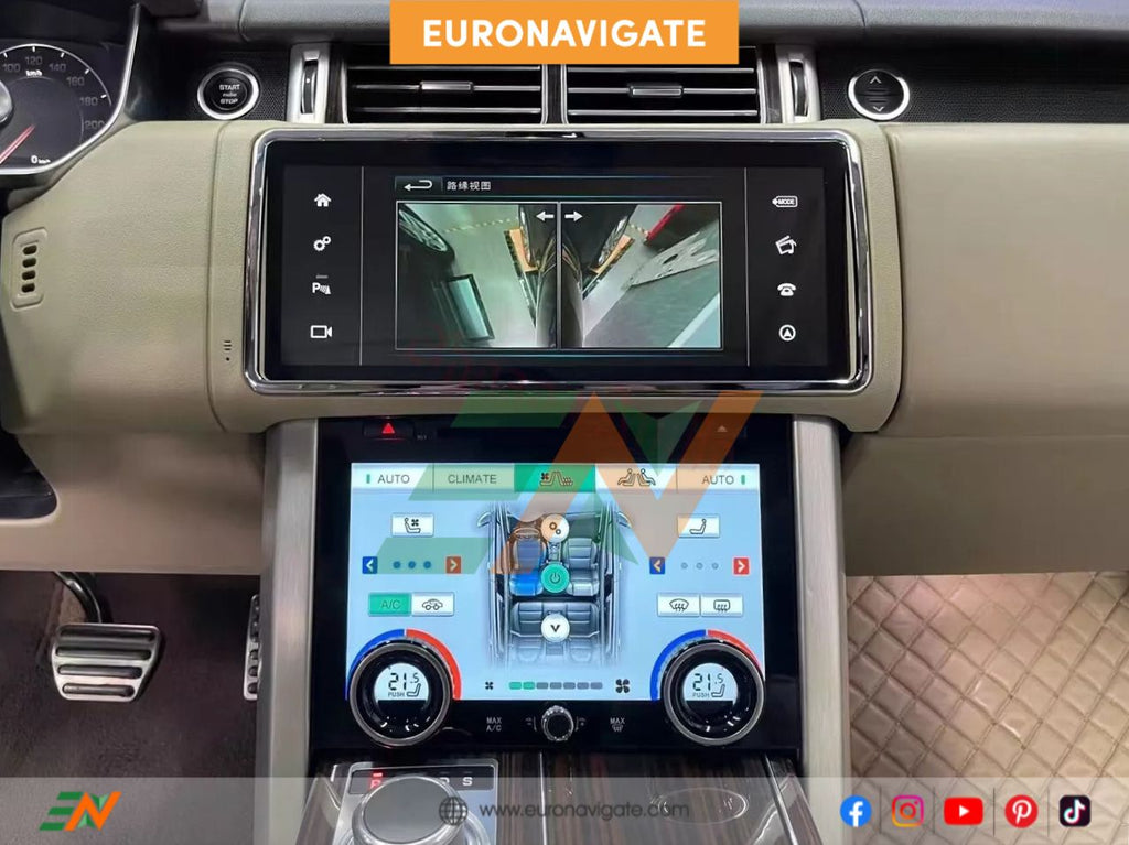 Where Performance Meets Luxury Car Upgrades for Range Rover Vogue L405. Unlock your vehicle's potential. Euronavigate offers innovative infotainment solutions that blend power, sophistication, and effortless control.