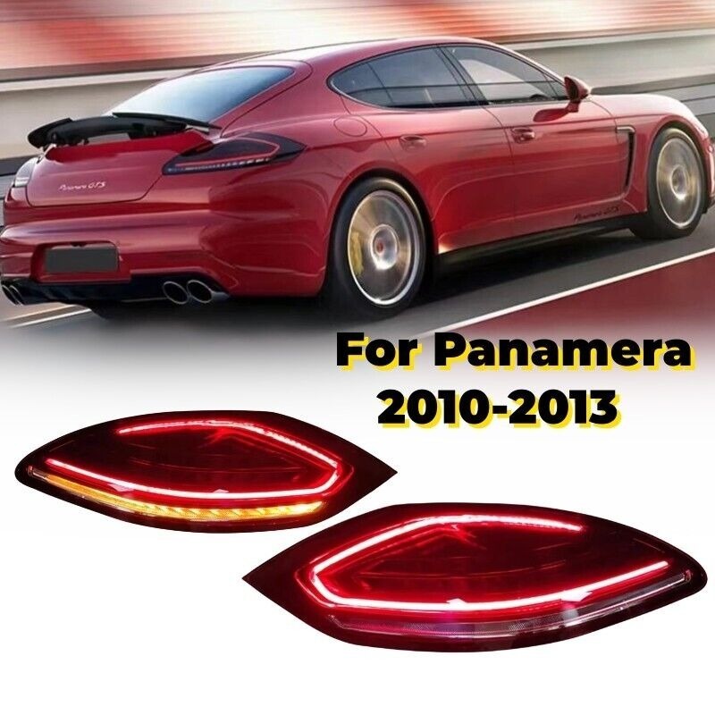 Upgrade your Porsche Panamera's rear aesthetics with our Full LED Tail Lights for models 2010.