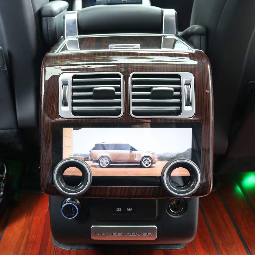 Upgrade your Range Rover with a luxurious Android rear climate control display. Passengers enjoy seamless control & advanced features. Free shipping & 1-year warranty.