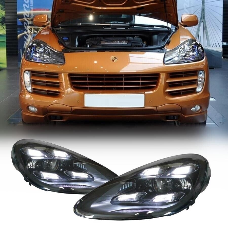 Upgrade your Porsche Cayenne (957) with our Matrix Front Lamps. Featuring LED technology