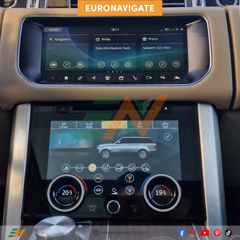 Experience luxury with the Euronavigate Air Conditioning LCD panel. A 10-inch touch screen for enhanced control and visibility. Free shipping and 1-year warranty included.