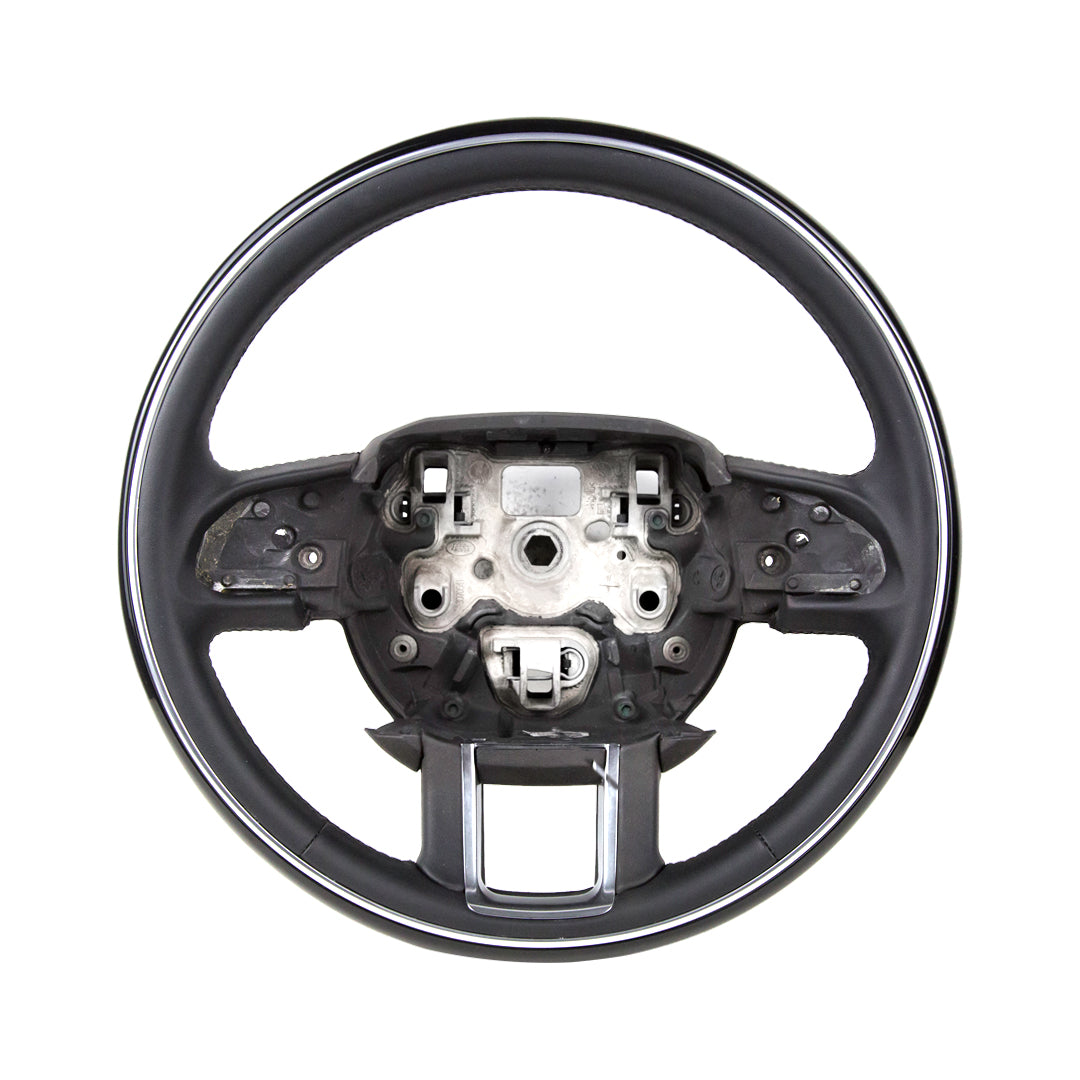 Euronavigate Hand-crafted whole circle lacquer wood steering wheel Range Rover Sport Velar Evoque