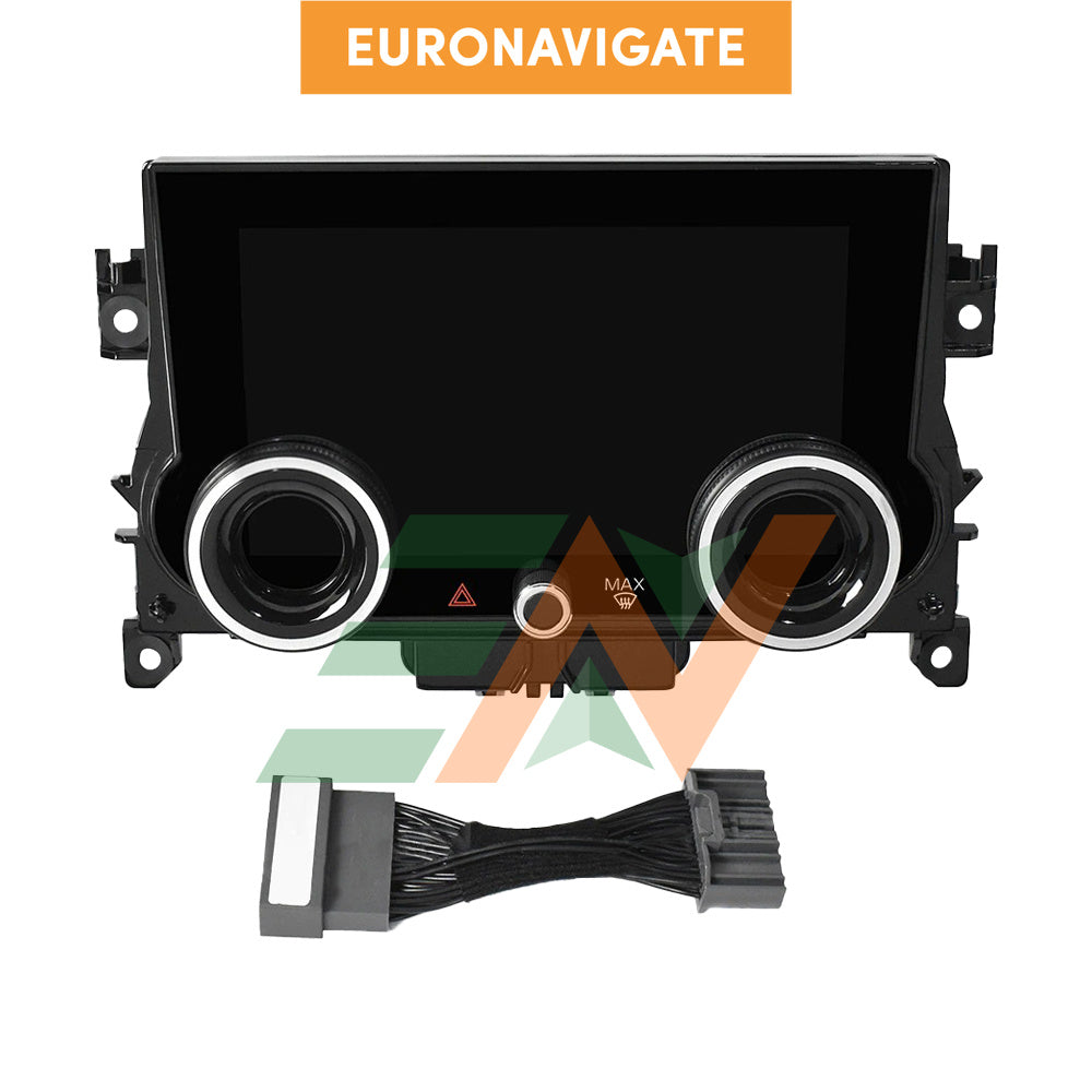 Euronavigate Touch screen air conditioner panel for Range Rover Evoque