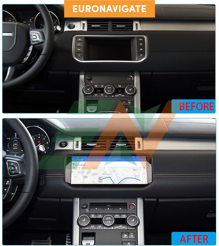 Upgrade your Range Rover Evoque with the latest Android 13 Infotainment System for a seamless integration