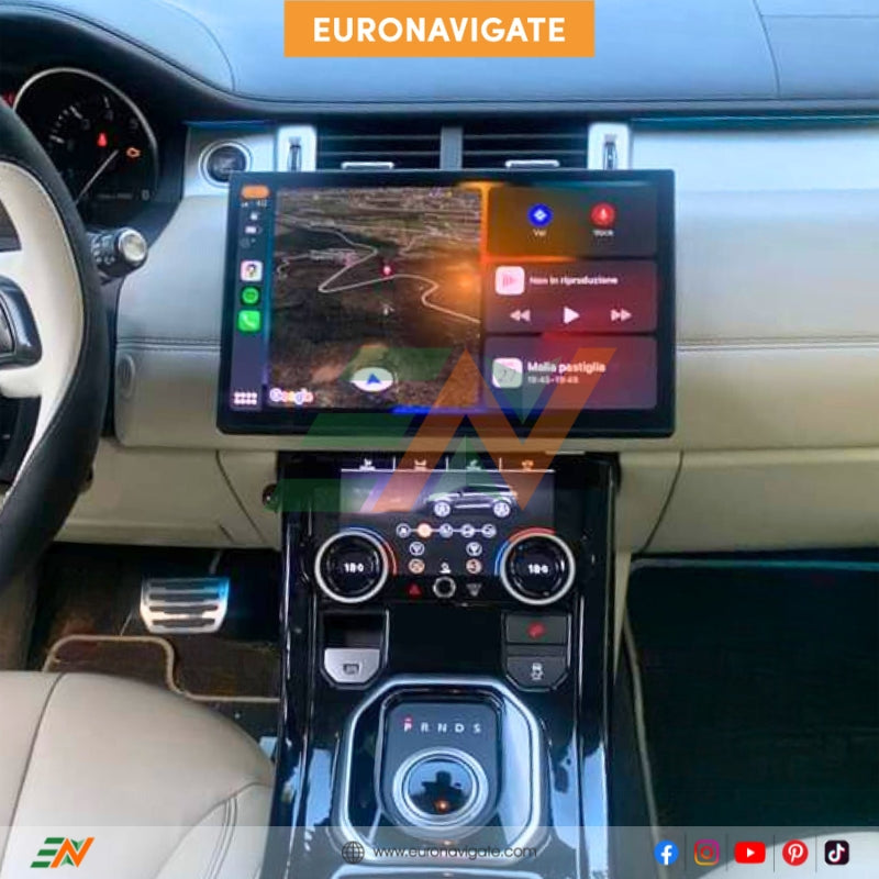 Upgrade your Range Rover Evoque's infotainment system with the 13.0 inch Android head unit