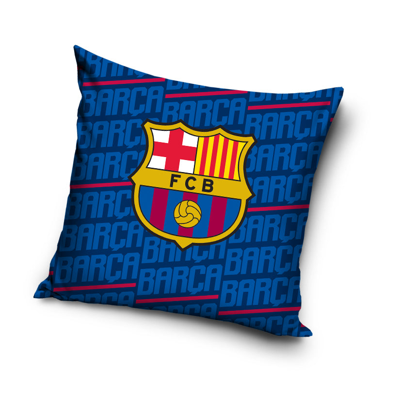 Billede af FC Barcelona pudebetræk - 40x40 cm.