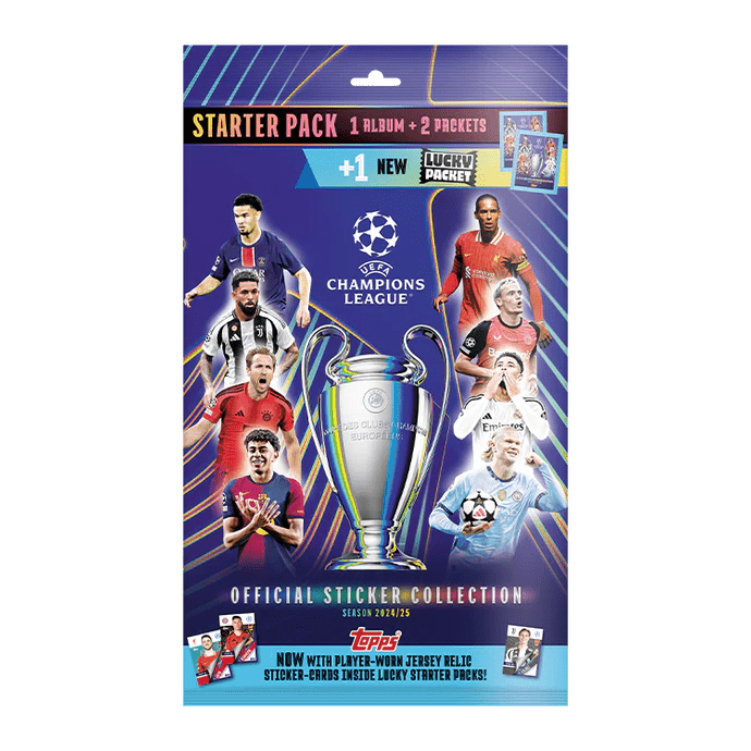 Topps Champions League Stickers 2024/25 – Starter Pack