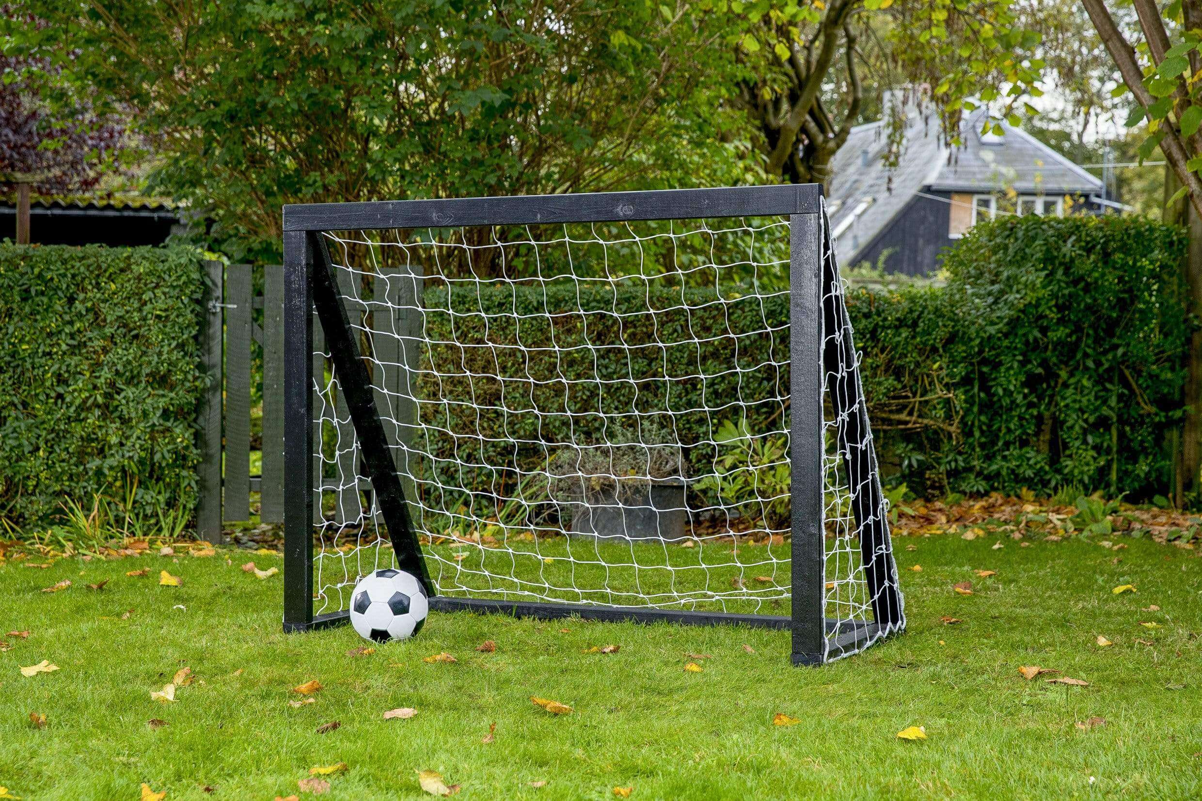 Billede af Homegoal Mini fodboldmål sort - 150 x 120 cm, 1