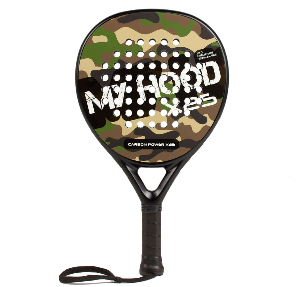 Se My Hood Padel Bat X25 - Camo hos Lukaki.dk