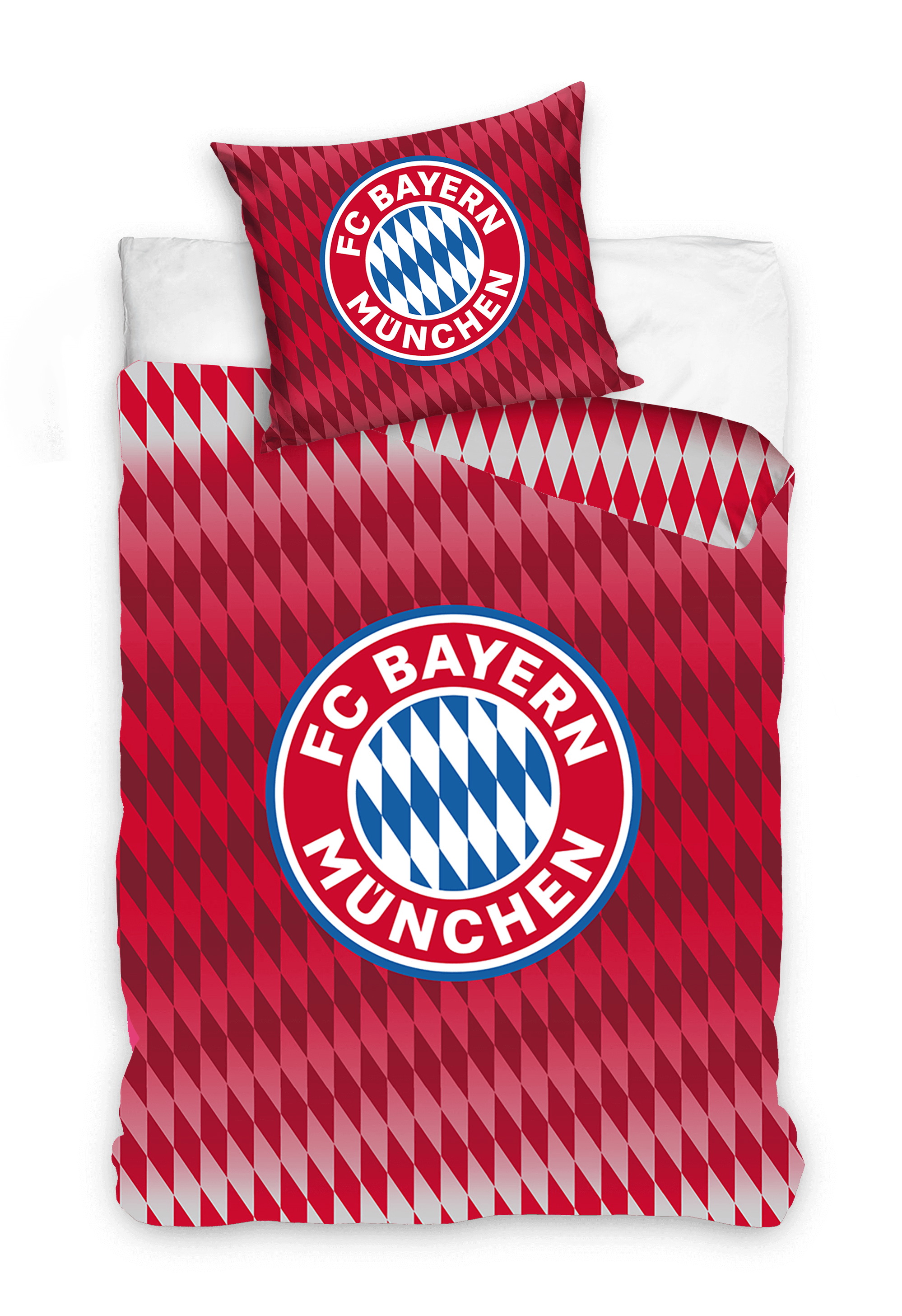 Se FC Bayern München sengetøj - 160x200 cm. hos Lukaki.dk