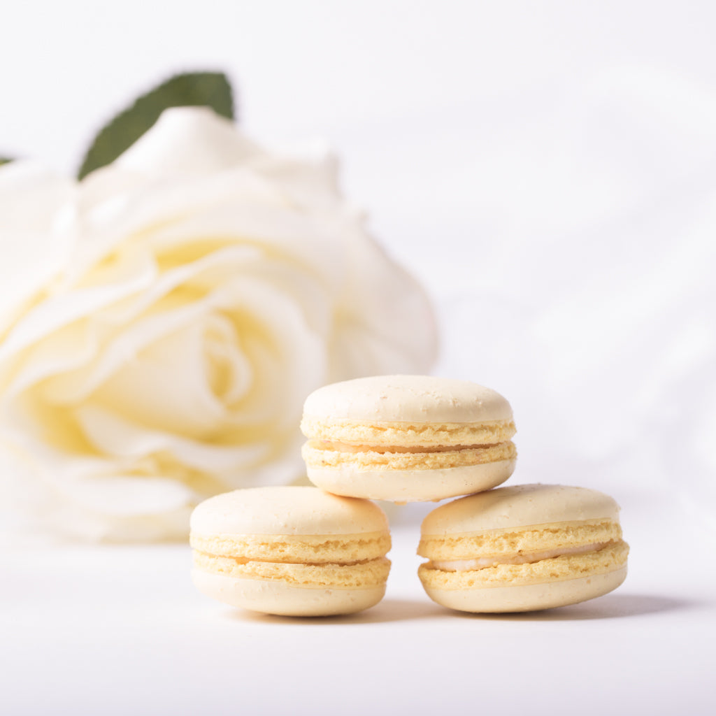 Macaron-leivos, White Lemon - Heinosen Leipomo