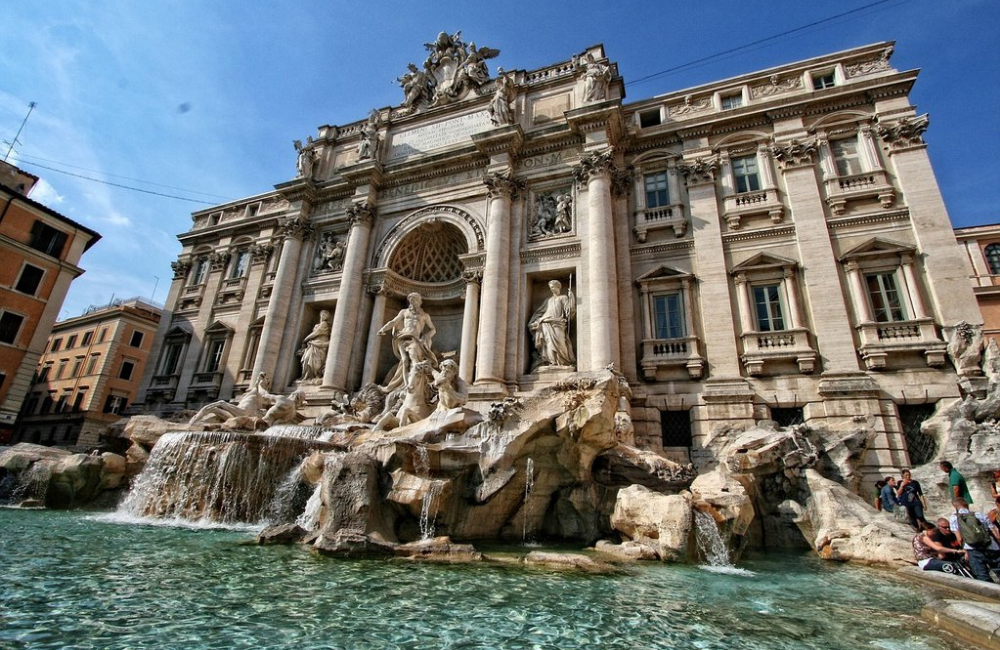 fontaine de trevi