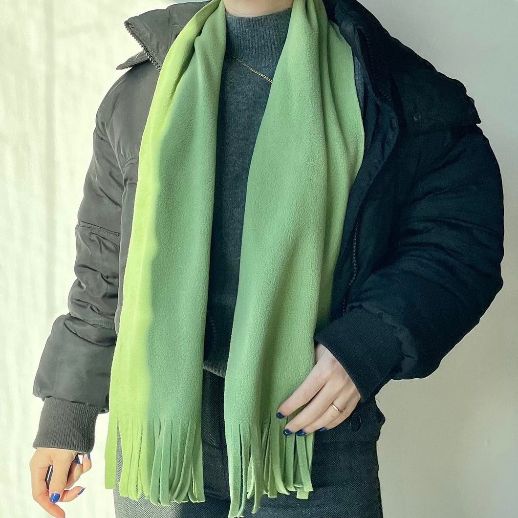 Pastel green scarf